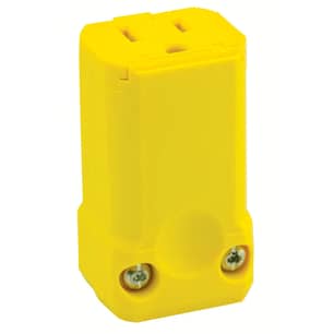 Thumbnail of the Python Connector 15 Amp 125 Volt in Yellow