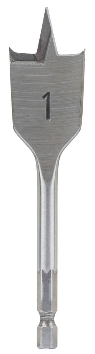 Thumbnail of the MILWAUKEE 1" X 4.5" FLAT BORING BIT