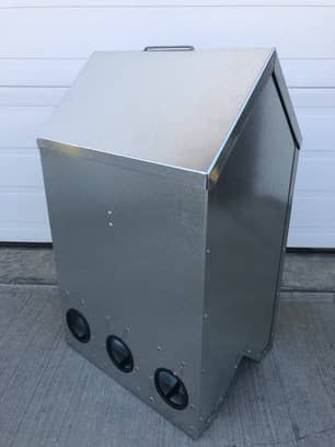 Thumbnail of the CHICKEN FEEDER 60 KG GALV