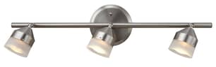 Thumbnail of the Canarm Uberhaus Marta 3-Bulb Ceiling Track Light Fixture W/ Adjustable Head- Frosted Glass
