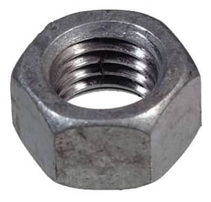 Thumbnail of the COARSE GALVANIZED HEX NUTS (5/16"-18)