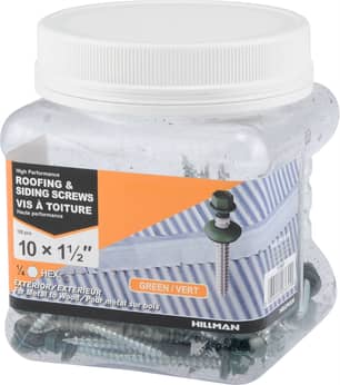 Thumbnail of the Roofing And Siding Screws Green 750Ml Jar 10X1-1/2