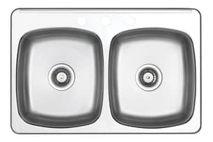 Thumbnail of the Wessan Double-Bowl Stainless Steel Sink