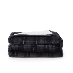 Thumbnail of the SUTTON HOME FASHIONS WEIGHTED BLANKET 15LBS GREY & WHITE BUFFALO 48"X72"