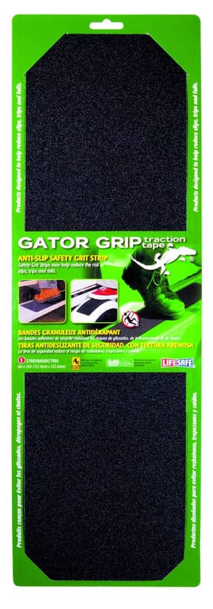 Thumbnail of the Gator Grip® Anti-Slip Safety Grit Strip 6" x 21"