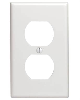 Thumbnail of the Wall Plate 1 Gang Duplex White