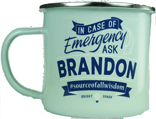 Thumbnail of the Top Guy® Brandon Mug