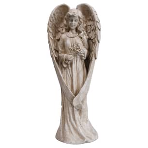 Thumbnail of the Angelo Décor Statue Angel with Flowers 28"