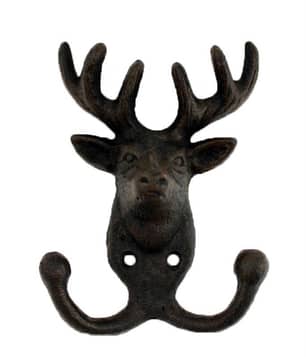 Thumbnail of the CAST IRON DOUBLE DEER HOOK