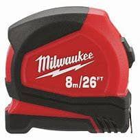 Thumbnail of the Milwaukee® 8 m/26 ft Compact Tape Measure with 12 ft Reach