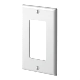 Thumbnail of the Decora Wallplate 1-Gang Thermoset Device Mount in White