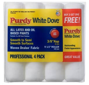 Thumbnail of the PURDY® WHITE DOVE ROLLER COVER 240 X 10 MM 4 CO