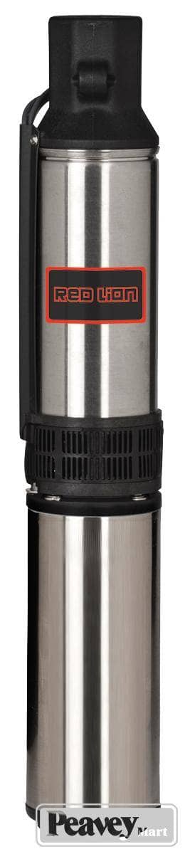 Thumbnail of the Red Lion® 4" Submersible Deep Well Pump, 1/2 HP, 230 Volts, 2 Wire, 1-1/4 FNPT Discharge, 12 GPM Best Efficiency Flow
