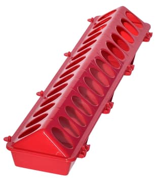 Thumbnail of the Tuff Stuff Plastic Poultry Ground Feeder 20 Inches Red