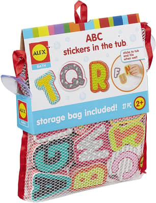 Thumbnail of the ALEX BRANDS ABC STICKERS FOR THE TUB