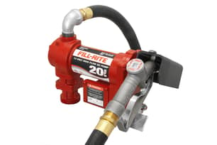 Thumbnail of the Fill-Rite® 12V DC 20 GPM Fuel Transfer Pump with Nozzle