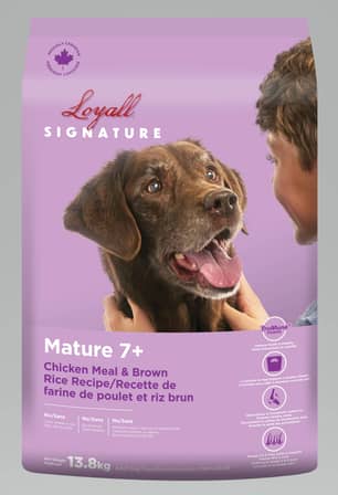 Thumbnail of the Loyall® Signature Mature 7+ Dog Food Chicken & Brown Rice 13.8kg