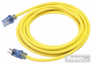 Thumbnail of the Pro Star® 12/3 SJTW Lighted 40' Extension Cord- Yellow