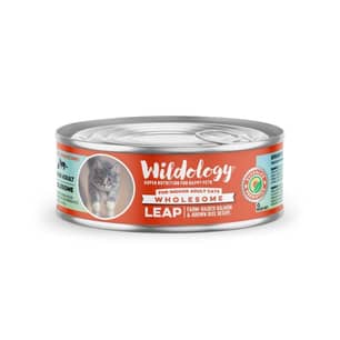 Thumbnail of the WILDOLOGY LEAP SALMON RICE WET INDOOR CAT FOOD CAN 5.5OZ