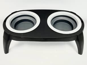 Thumbnail of the Pet Perfect™ Stand with Collapsible Silicone Bowls