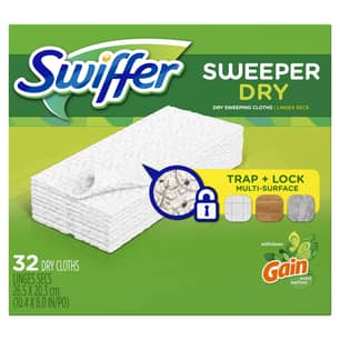 Thumbnail of the SWIFFER DRY CLOTH UNSCENTED REFILLS 32CT