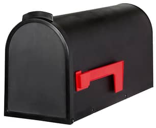 Thumbnail of the PRO-DF Black Plastic Rural Mailbox
