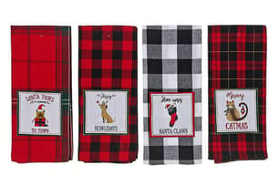 Thumbnail of the Embedded Holiday Pet Kitchen Towel Astd