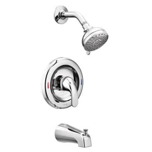 Thumbnail of the Moen Adler Chrome Posi-Temp® Tub/Shower