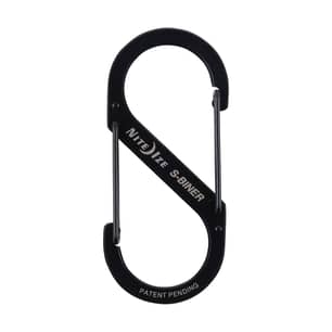 Thumbnail of the S-BINER  STAINLESS STEEL DUAL CARABINER #3 BLACK