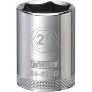 Thumbnail of the DeWalt® Drive Socket, 21mm Socket, 1/2" Drive