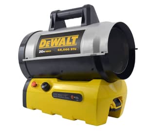 Thumbnail of the Dewalt® 30-60K Btu Cordless Propane Heater