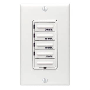 Thumbnail of the Decora Preset 30 Minute Digital Countdown Timer Switch in White