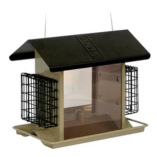 Thumbnail of the Stokes® More Birds® Large Hopper Feeder with Suet Holders