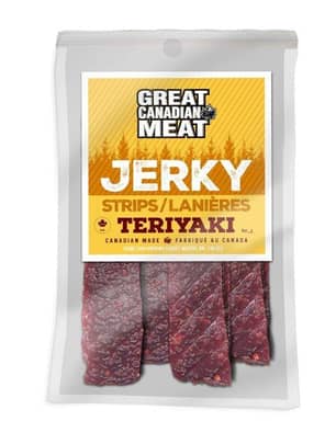 Thumbnail of the Great Canadian Meat Beef Jerky Strips Teriyaki 100g