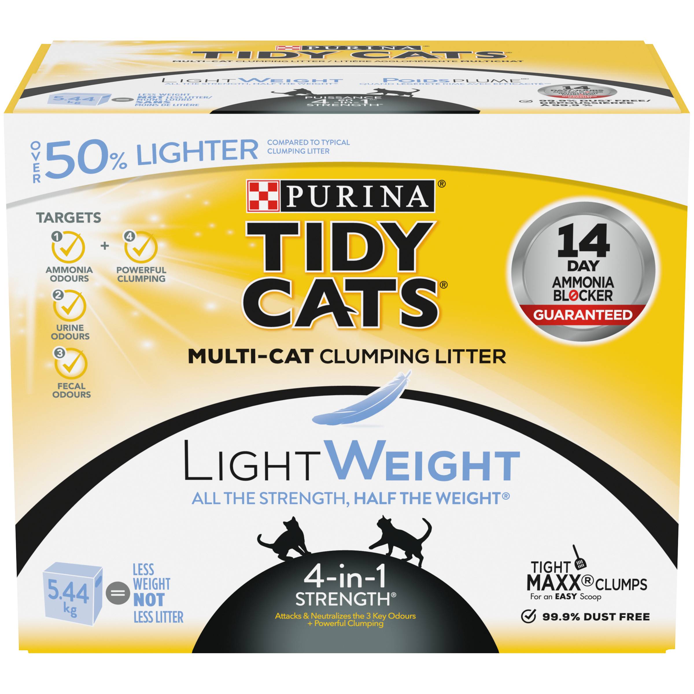 Tidy Cats® Light Weight 4 in 1 Strength Clumping Cat Litter for