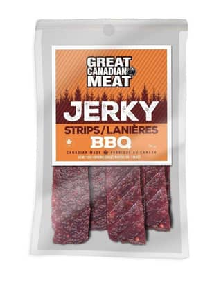Thumbnail of the Great Canadian Meat Beef Jerky Strips BBQ 100g