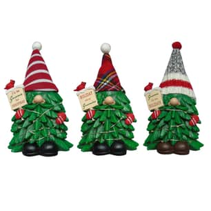 Thumbnail of the Christmas Tree Gnome Statuary Assorted