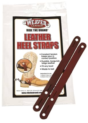 Thumbnail of the 8" Weaver Latigo Leather Heel Straps