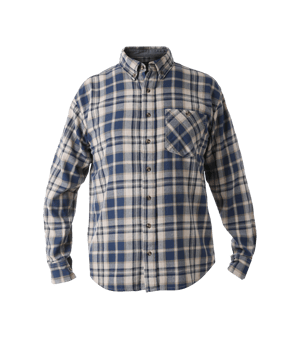 Thumbnail of the Noble Outfitters Men's Blue Flannel Shirt