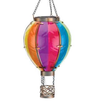 Thumbnail of the Hot Air Balloon Solar Lantern Sm - Rainbow
