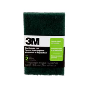 Thumbnail of the 3M™ Final Stripping Pads 10113NA, 0 Fine, Two-pack, Open Stock , 3-3/4 in. x 6 in. x 5/16 in. each