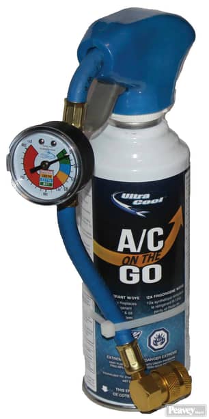 Thumbnail of the UC214 Ultra Cool R12a A/C On The Go Refrigerant with Trigger Hose, 9-oz