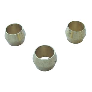 Thumbnail of the Compression Sleeves - Brass - 1/4" - 3 Pack
