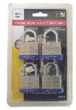 Thumbnail of the Padlock Laminated 40MM-1-1/2" 4PK