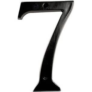 Thumbnail of the #7 CLASSIC 4 INCH HOUSE NUMBER MATTE BLACK