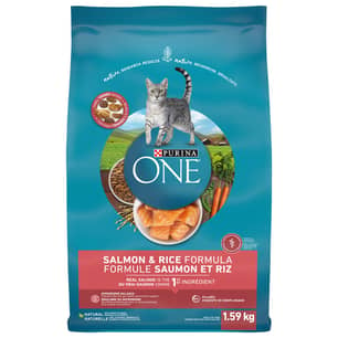 Thumbnail of the Purina ONE Salmon & Rice Formula Dry Cat Food 1.59kg