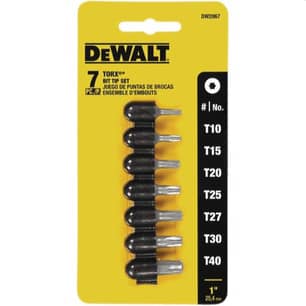 Thumbnail of the DRILL BIT TORX TIP 7PC