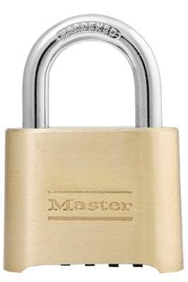 Thumbnail of the THE MASTER LOCK NO. 175D SET YOUR OWN COMBINATION