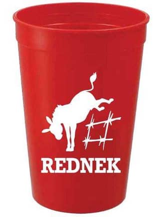 Thumbnail of the Gord Bamford® #RedNek Stadium Red Cup 10 oz