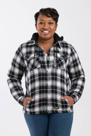 Thumbnail of the Berne® Women's Flannel Hooded Jacket